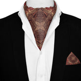 IMPERIA SILK ASCOT AND POCKET SQUARE SET – PREMIUM COLLECTION